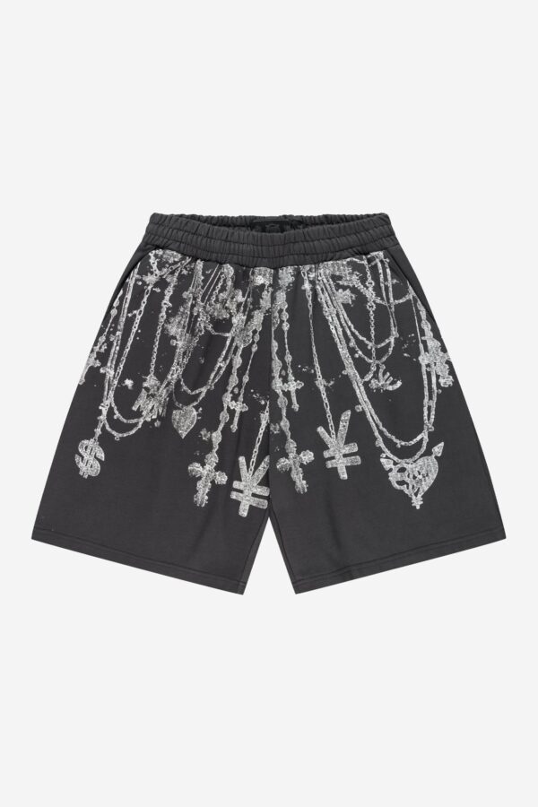 Masere Dark Grey Chains Set – Stylish & Comfortable - Image 3