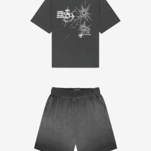 Masere Dark Grey Splinter Tee – Bold & Comfortable