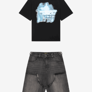 Masere Black Error Tee – Bold & Comfortable