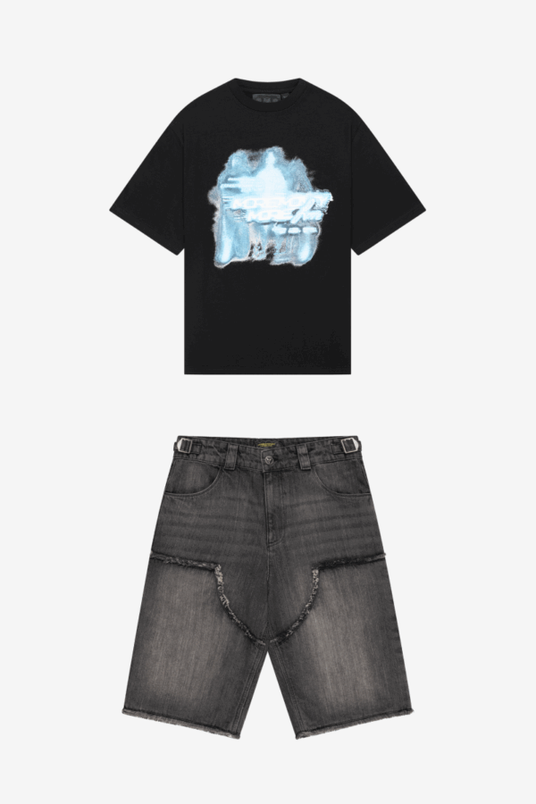 Masere Black Error Tee – Bold & Comfortable